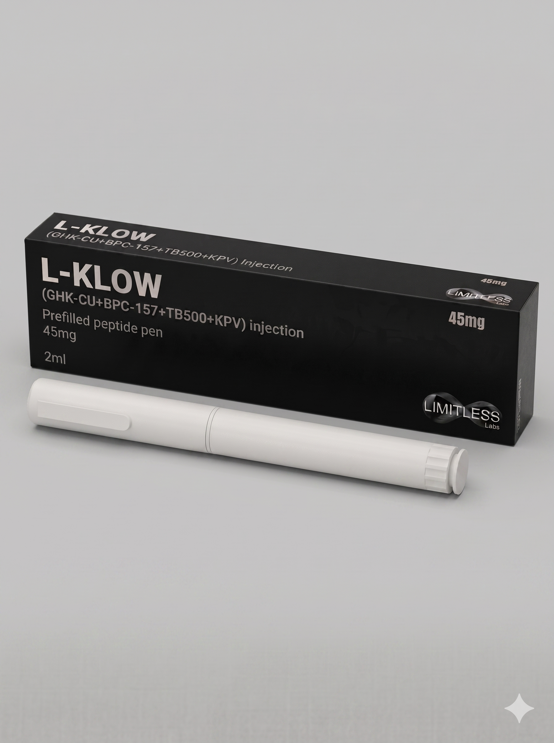 L-KLOW - GHKCU + TB500 + BPC157 + KPV  30/5/5/5mg