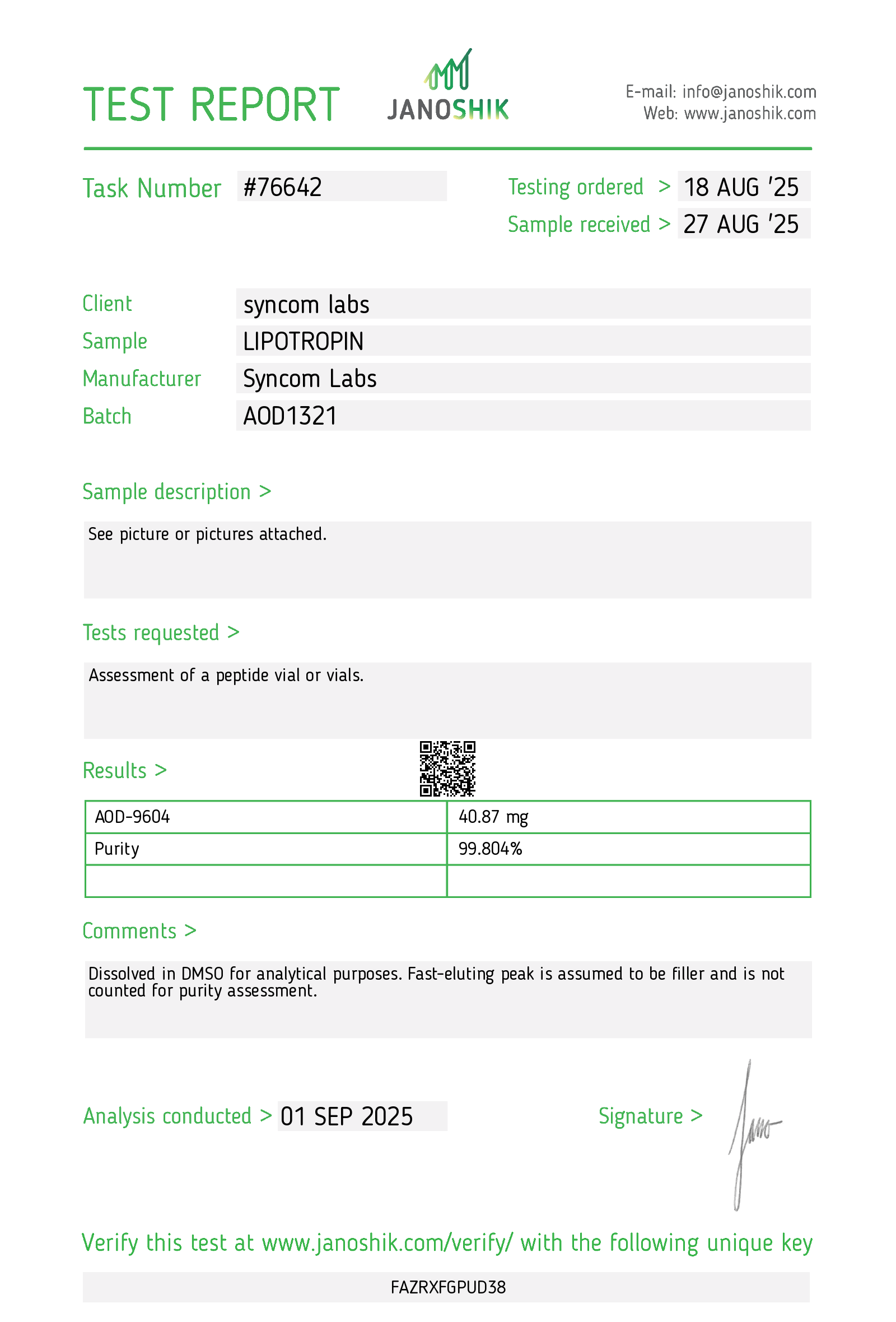 LIPOTROPIN 5  ( AOD ) SPRAY