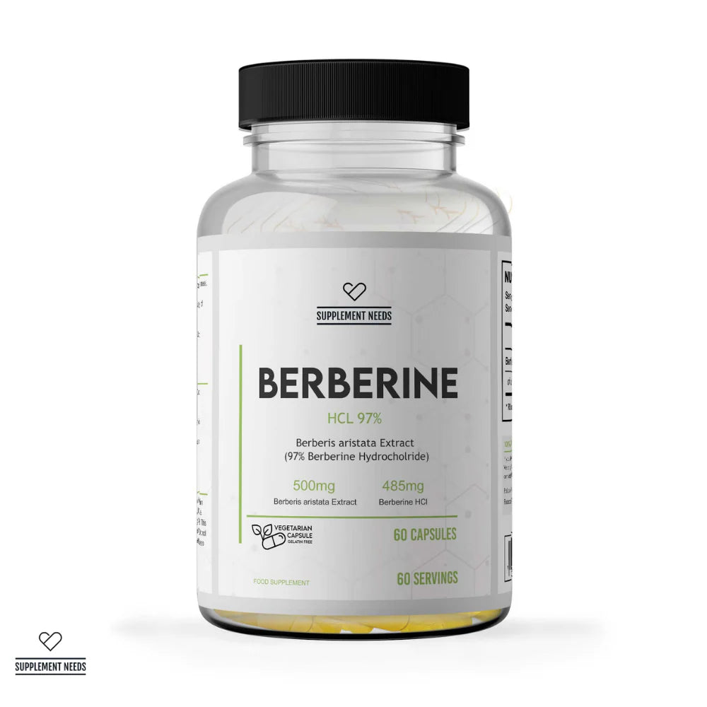 BERBERINE HCL - 60 CAPSULES