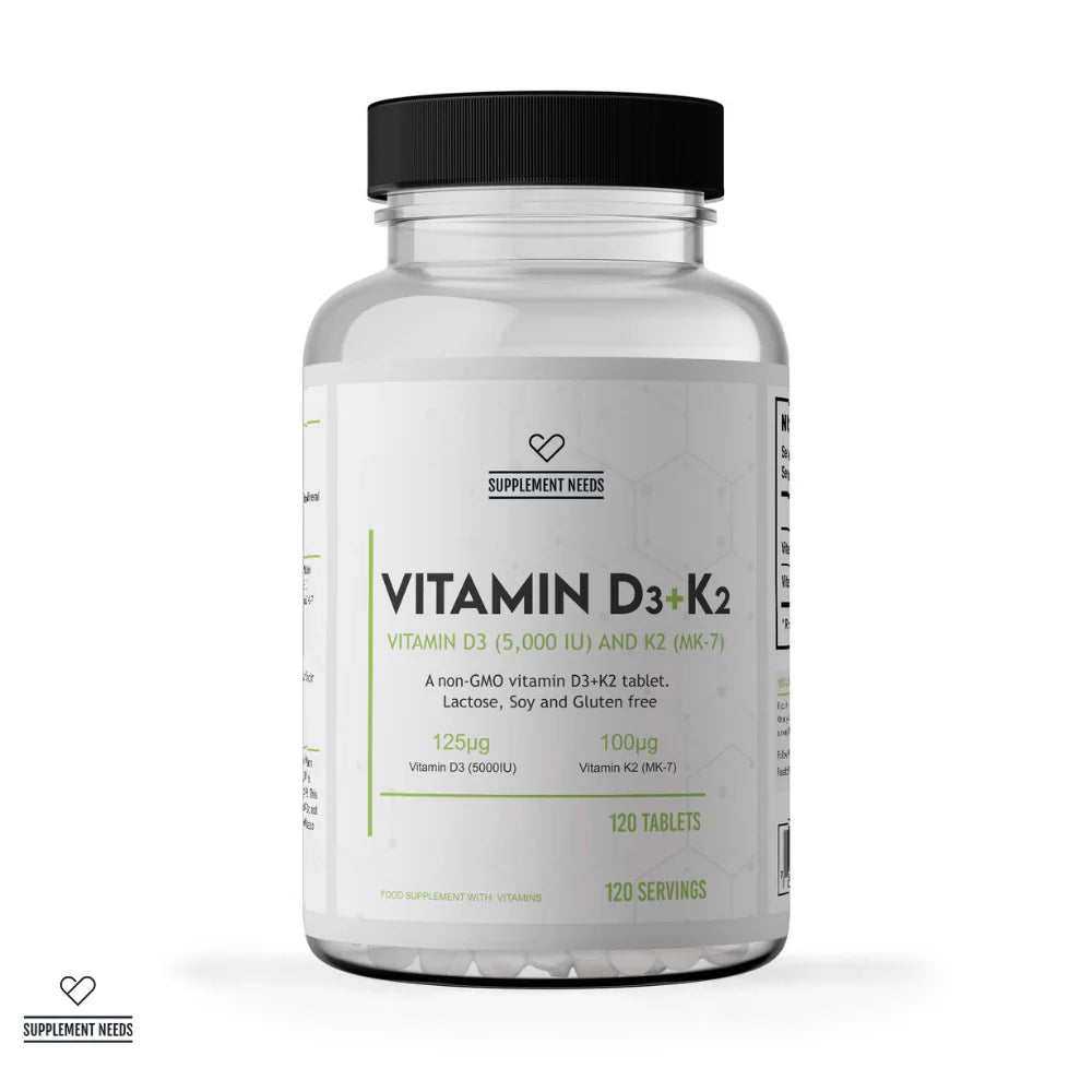 VITAMIN D3 AND K2 (MK-7) - 120 TABS