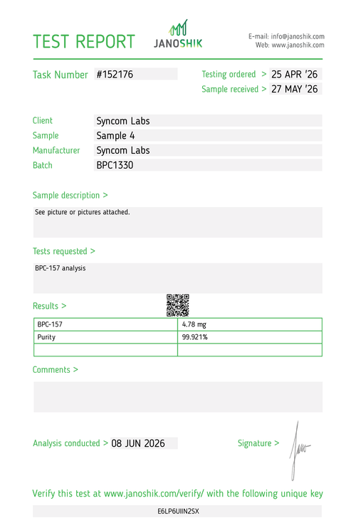 BPC 157 (Body Protection Compound-157)
