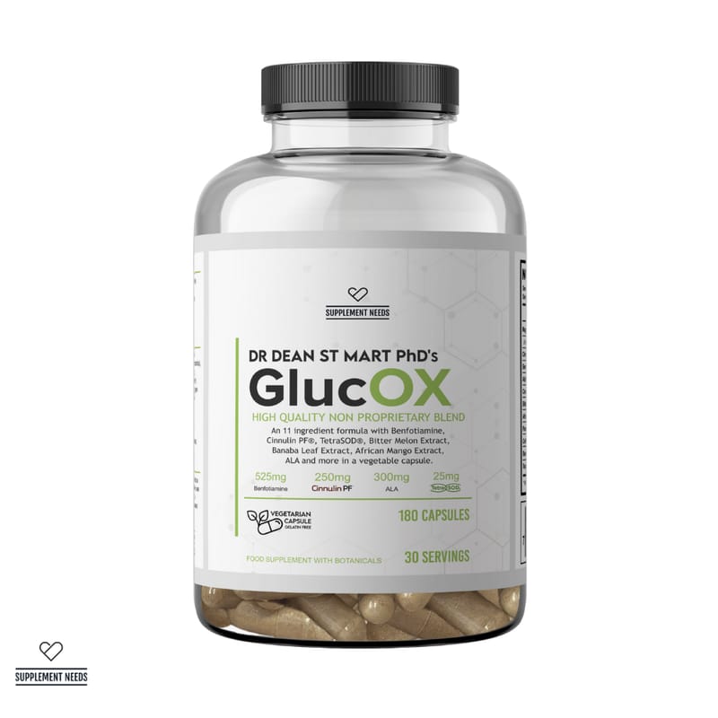 GLUCOX - 180 CAPSULES