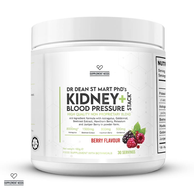 KIDNEY AND BLOOD PRESSURE STACK - POWDER