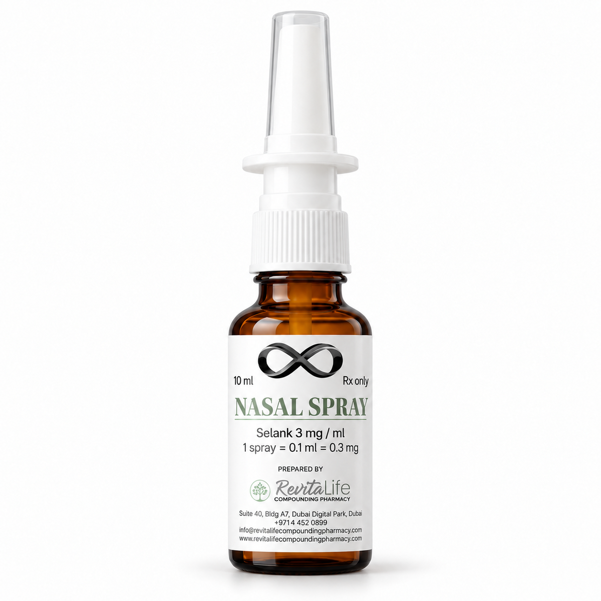 Revitalife Selank Nasal Spray 30mg/10ml