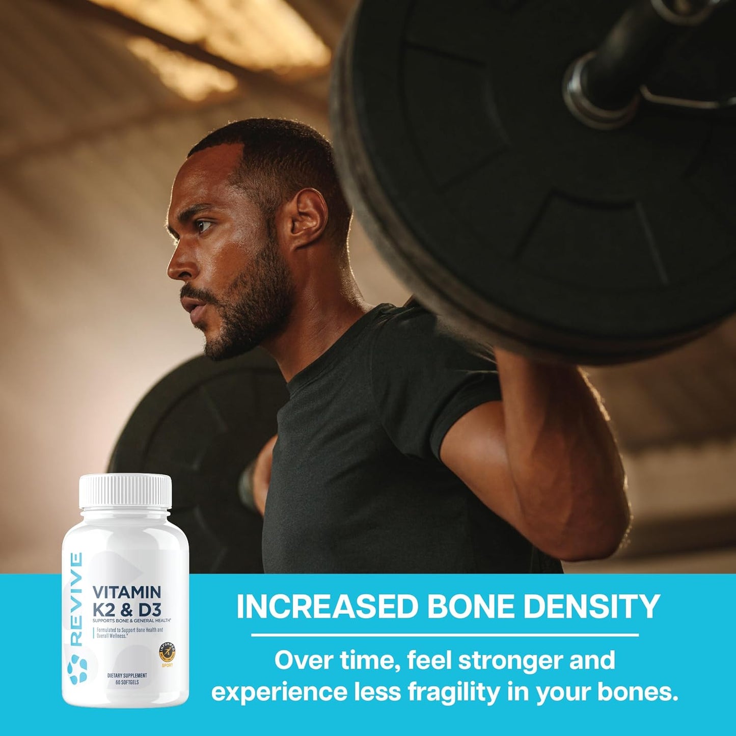 Revive Vitamin K2 &amp; D3 – Bone &amp; General Health Support